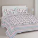 Grey__Jaipuri bedsheet